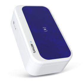 Manicure Pedicure UV Sanitizer Box Compact UVC Light Cleaning Portable Nail Tool Cleaning Machine Multi Functional Equipment for Professional Dis